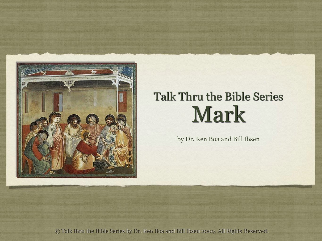 Review of the Gospel of Mark